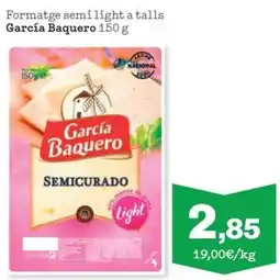 Sorli García Baquero formatge semi light a talls oferta