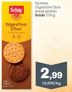 Sorli Schar digestive choc oferta