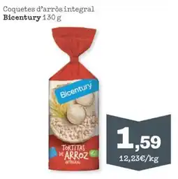 Sorli Bicentury coquetes d'arròs integral oferta
