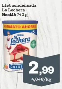 Sorli La Lechera llet condensada oferta
