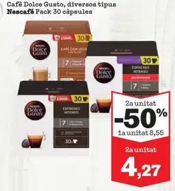 Sorli Nescafe Dolce Gusto Pack 30 capsules oferta