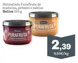 Sorli Helios melmelada purafruta de maduixa, préssec o nabius oferta