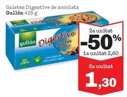 Sorli gullón digestive avena choco oferta