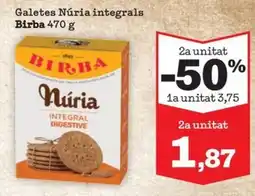 Sorli Birba galetes núria integrals oferta