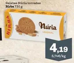 Sorli Birba galetes núria torrades oferta
