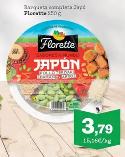 Sorli Florette barqueta completa japó oferta