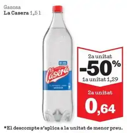 Sorli La Casera gasosa oferta