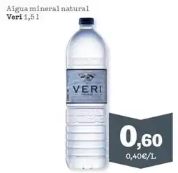 Sorli Veri aigua mineral natural oferta