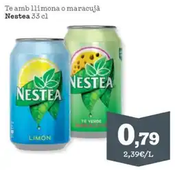 Sorli Nestea te amb llimona o maracujà oferta