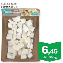 Sorli Ferrer sípia a daus oferta