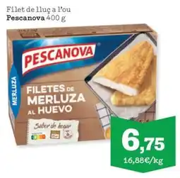 Sorli Pescanova filetes de merluza al huevo oferta
