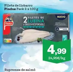 Sorli Findus filets de llobarro oferta