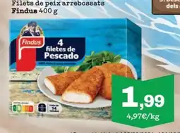 Sorli Findus filetes de pescado oferta