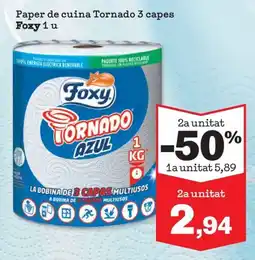 Sorli Foxy paper de cuina Tornado 3 capes oferta