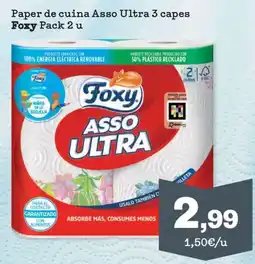 Sorli Foxy paper de cuina asso ultra 3 capes oferta