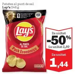Sorli Lay's patates al punt de sal oferta
