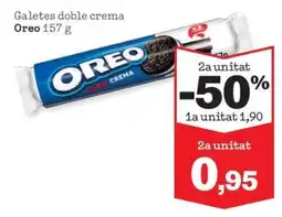Sorli Oreo galletes doble crema oferta