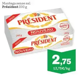 Sorli President mantega sense sal oferta