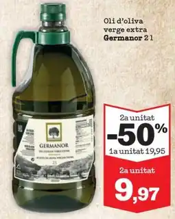 Sorli Germanor oli d'oliva verge extra oferta