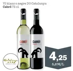 Sorli Cabró! vi blanc o negre DO Catalunya oferta