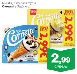 Sorli Cornetto Pack 4 u oferta