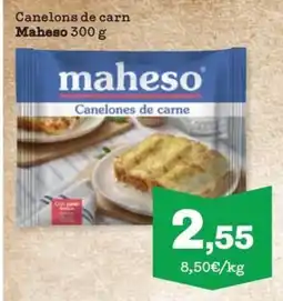 Sorli maheso canelones de carne oferta