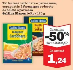 Sorli Gallina Blanca tallarines a la carbonara oferta