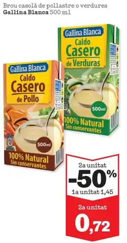 Sorli Gallina Blanca caldo casero de pollo oferta