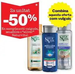 Sorli Naturvital xampús anti-caiguda, sensitive o "silver" oferta