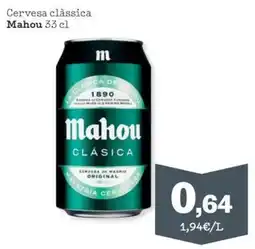 Sorli Mahou cervesa clàssica oferta