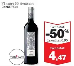 Sorli Garbo vi negre DO Montsant oferta