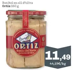 Sorli ortiz bonítol en oli d'oliva oferta