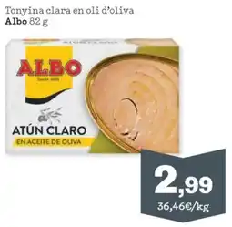 Sorli Albo atún claro en aceite de oliva oferta