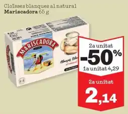 Sorli Mariscadora cloïsses blanques al natural oferta