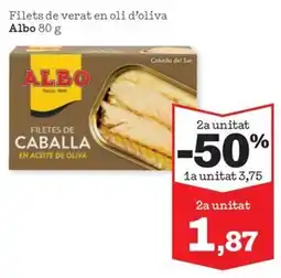 Sorli Albo filets de caballa oferta