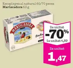 Sorli Mariscadora escopinyes al natural oferta