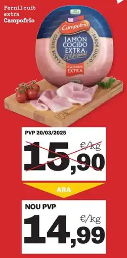 Sorli Campofrío pernil cuit extra oferta