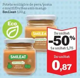 Sorli Smileat potets ecològics de pera/poma o multifrutes amb mango oferta