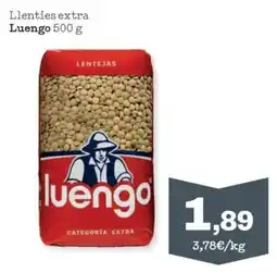 Sorli Luengo lentejas extra oferta