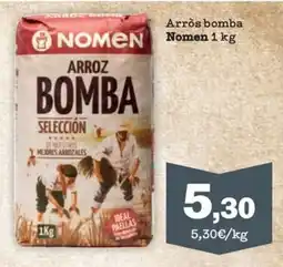 Sorli Nomen arroz bomba oferta