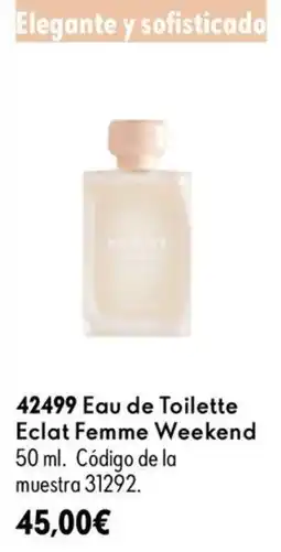 Oriflame Eclat Femme Weekend oferta