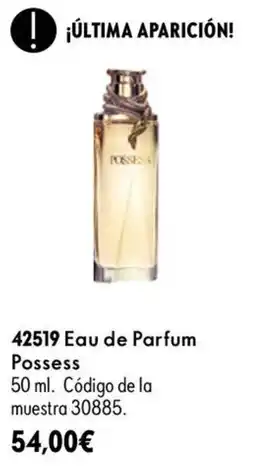 Oriflame Possess Eau de Parfum oferta