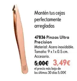 Oriflame Pinzas Ultra Precision oferta