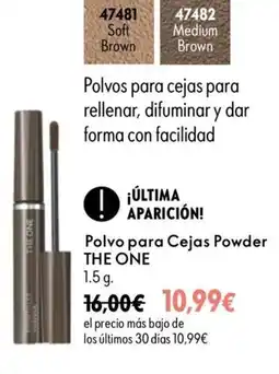 Oriflame The One polvo para cejas powder oferta