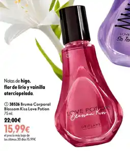 Oriflame Bruma Corporal Blossom Kiss Love oferta