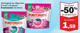 Sorli Puntomatic detergent en capsulas floral o frescor oferta