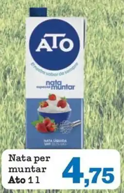 Sorli Ato nata per muntar oferta