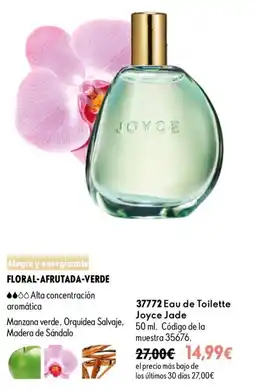 Oriflame Joyce Jade Eau de Toilette oferta