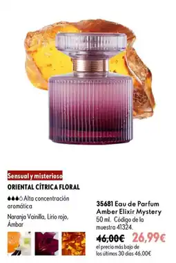 Oriflame Amber Elixir Mystery oferta