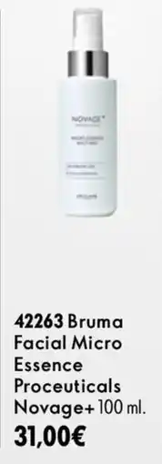 Oriflame Novage+ Bruma Facial Micro Essence oferta